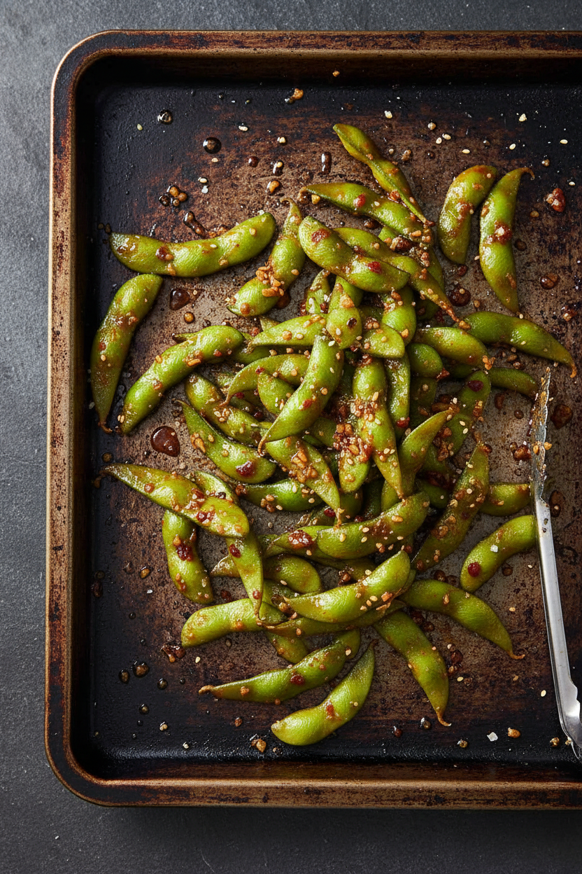 Savory Spicy Edamame: A Tasty Snack