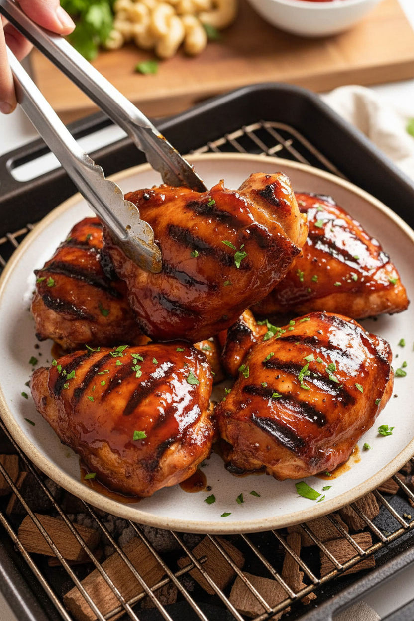 Savory Sticky Grilled Chicken Recipe