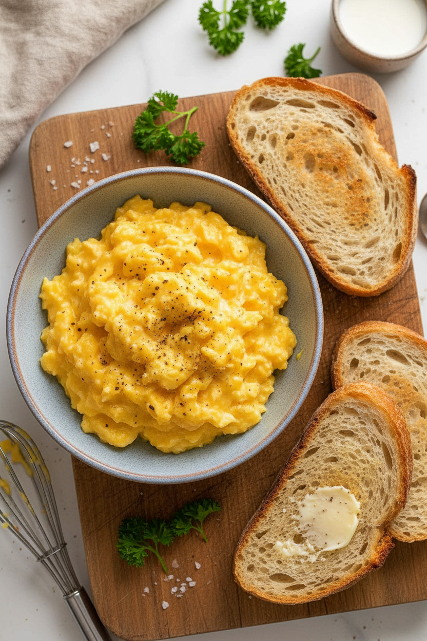 Scrumptious Scrambled Eggs Delight