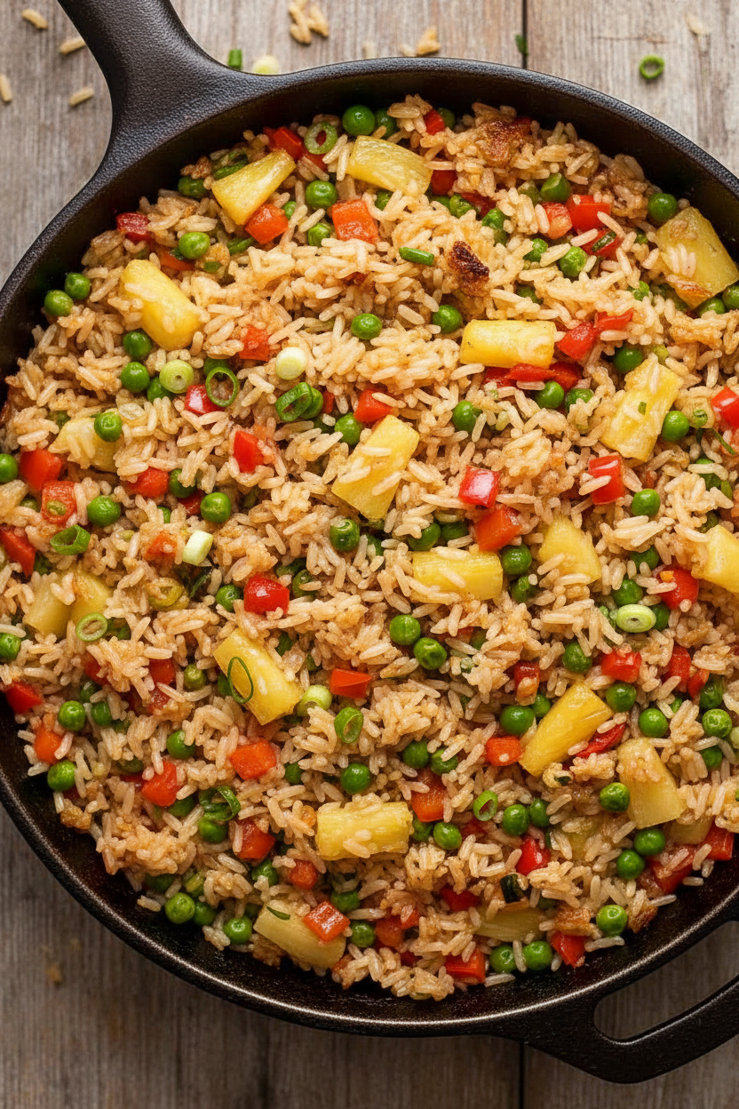 Tasty Pineapple Fried Rice Recipe