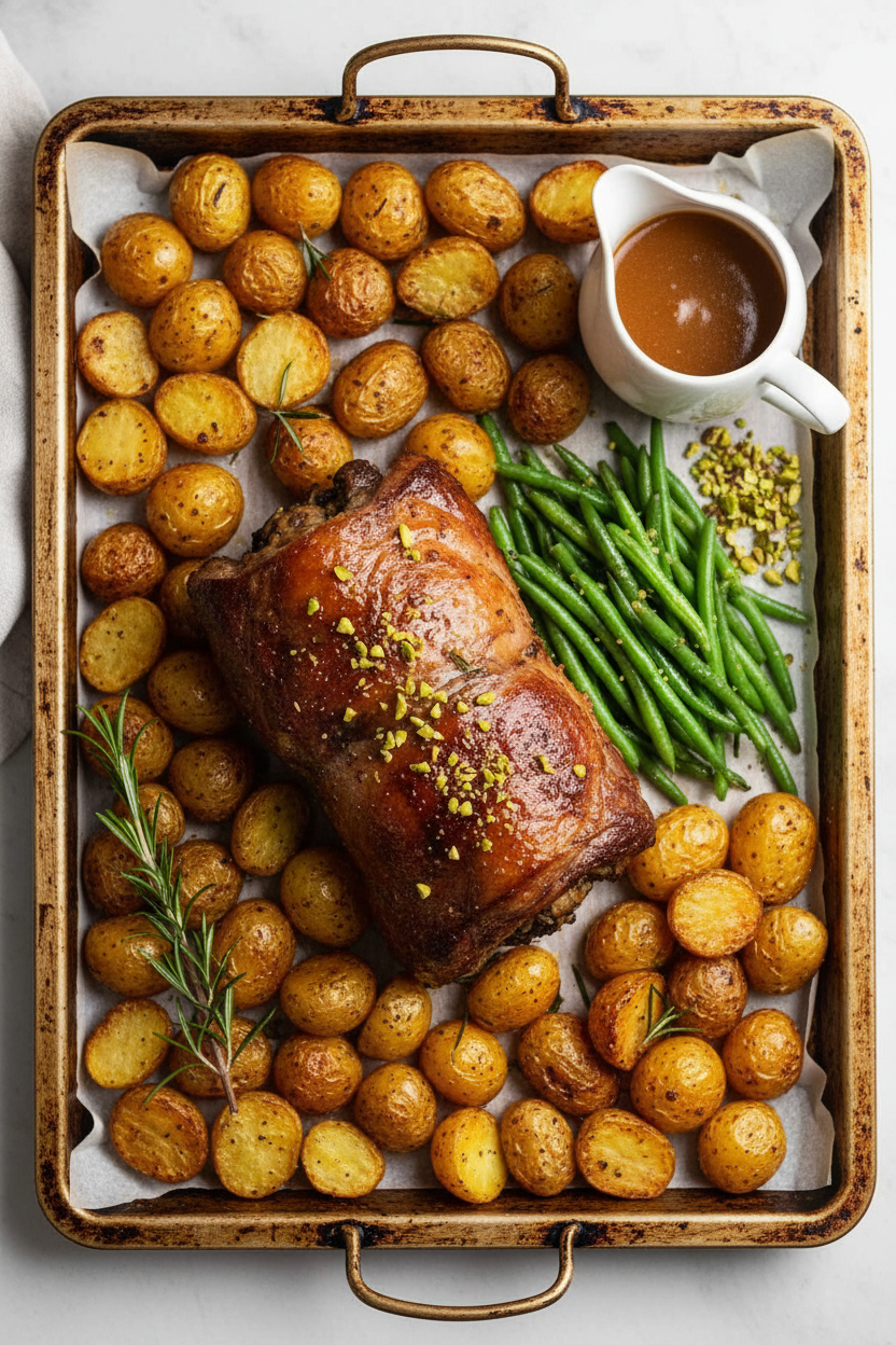 Tender Slow-Roast Lamb for Easter Feast