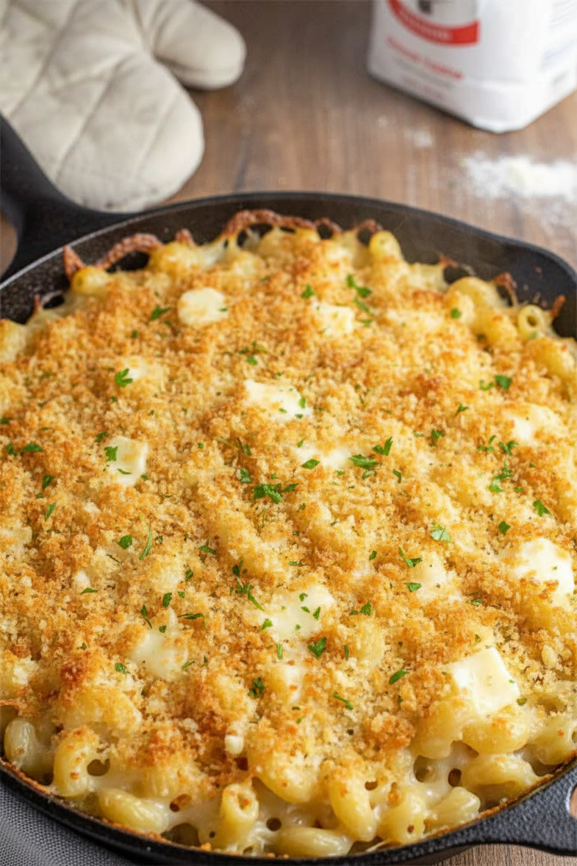 Ultimate Creamy Baked Mac and Cheese Delight