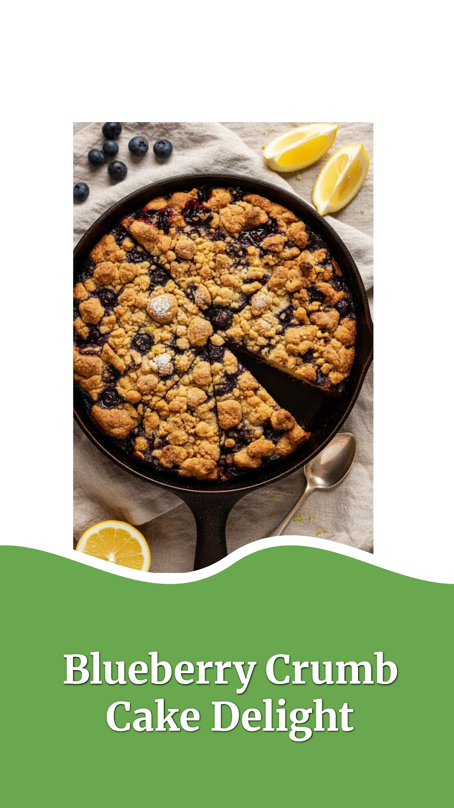 Blueberry Crumb Cake Delight