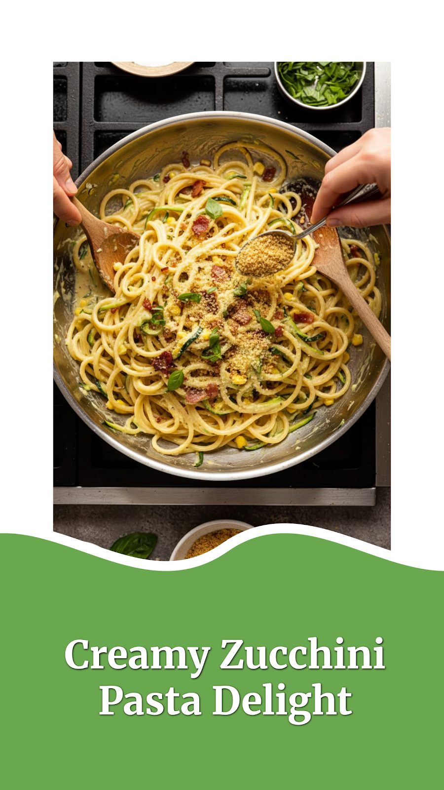 Creamy Zucchini Pasta Delight