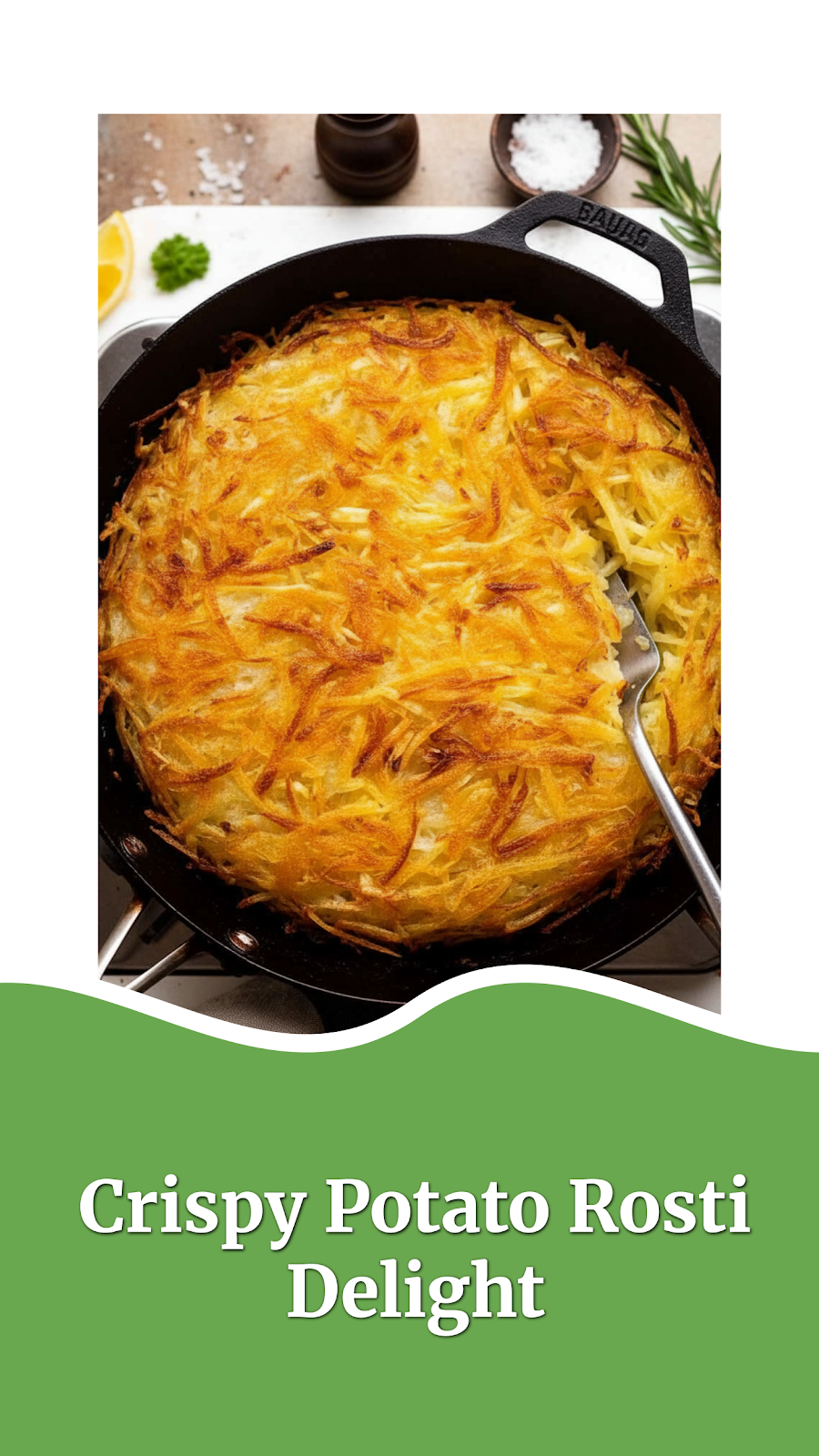 Crispy Potato Rosti Delight
