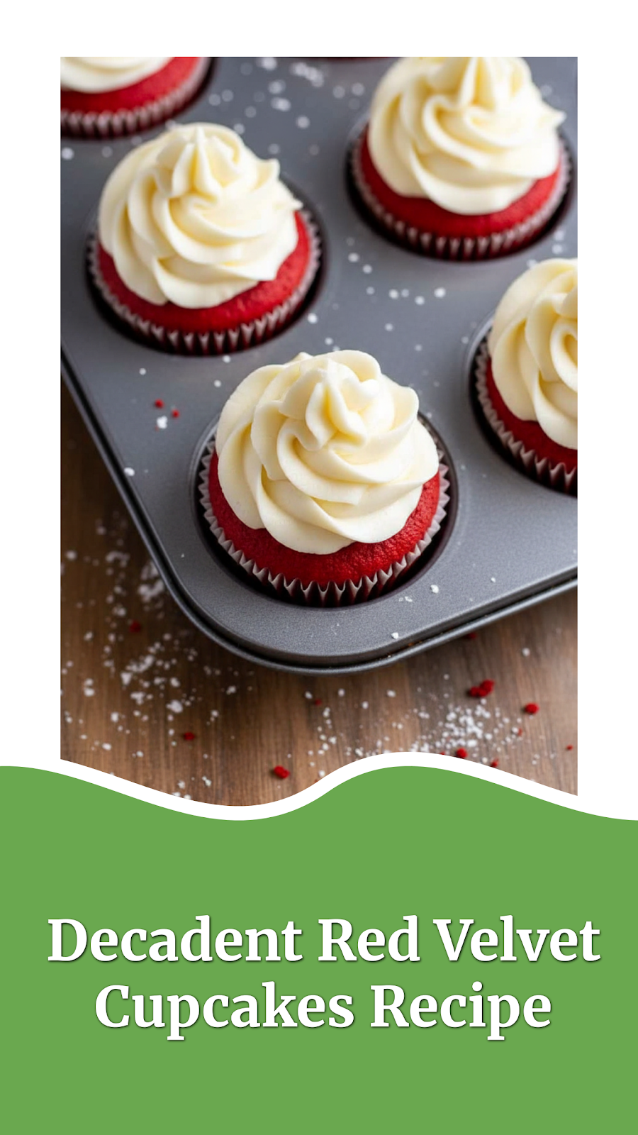 Decadent Red Velvet Cupcakes Recipe