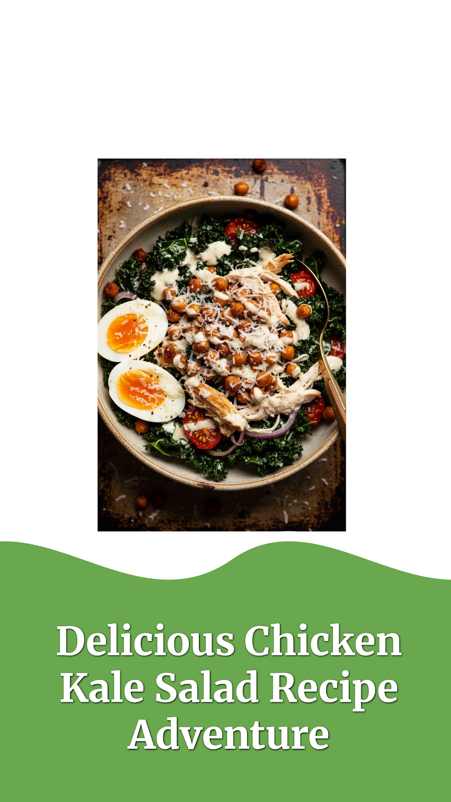 Delicious Chicken Kale Salad Recipe Adventure