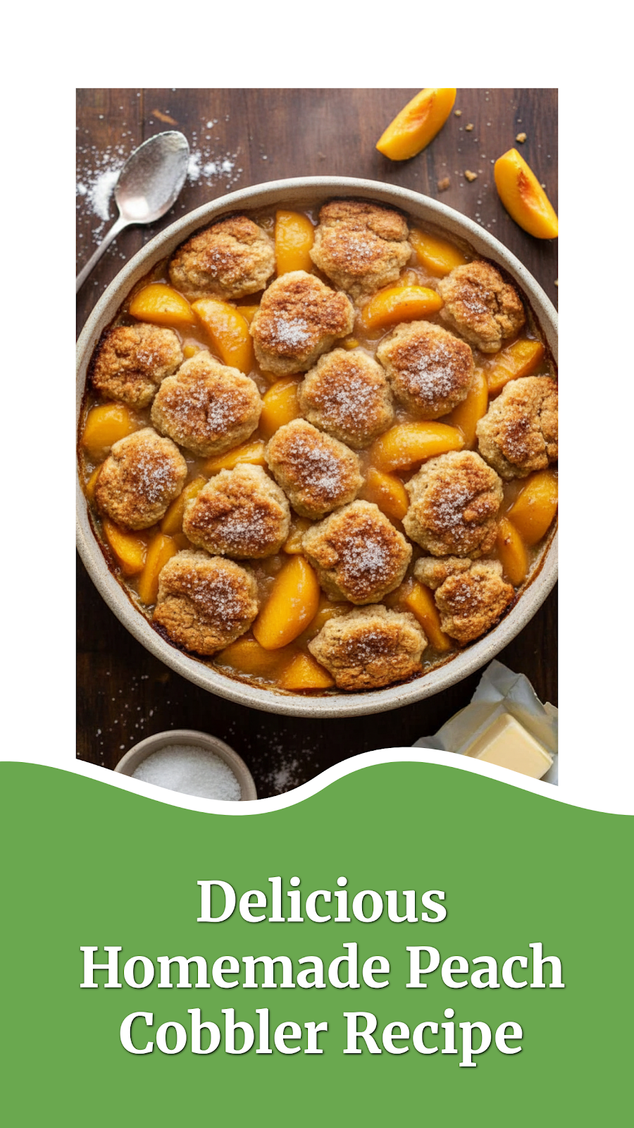 Delicious Homemade Peach Cobbler Recipe