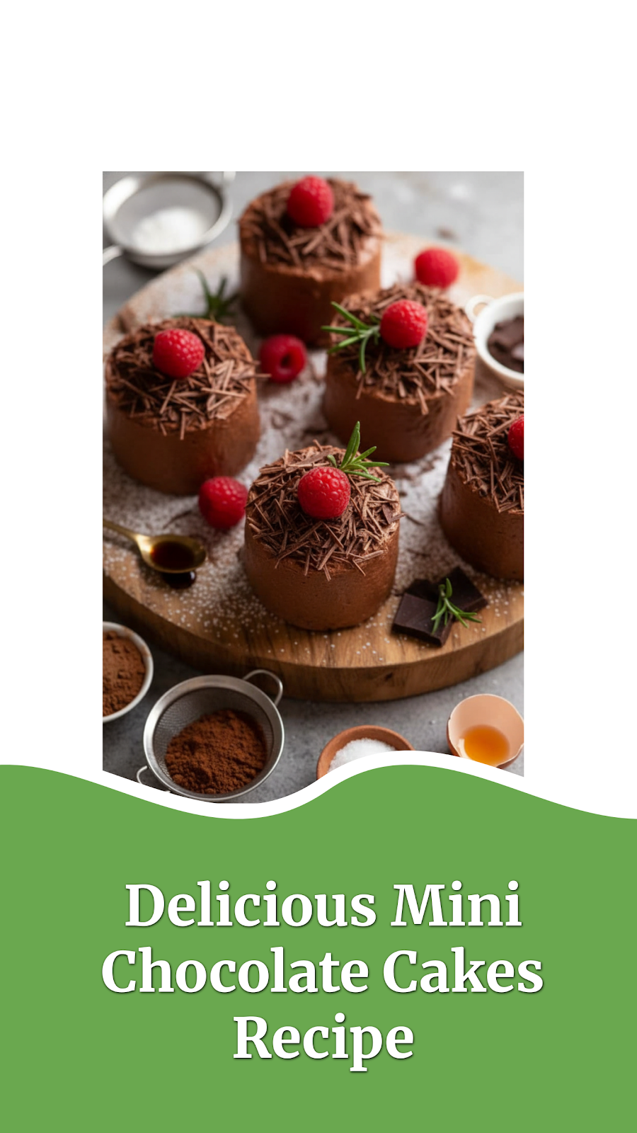 Delicious Mini Chocolate Cakes Recipe