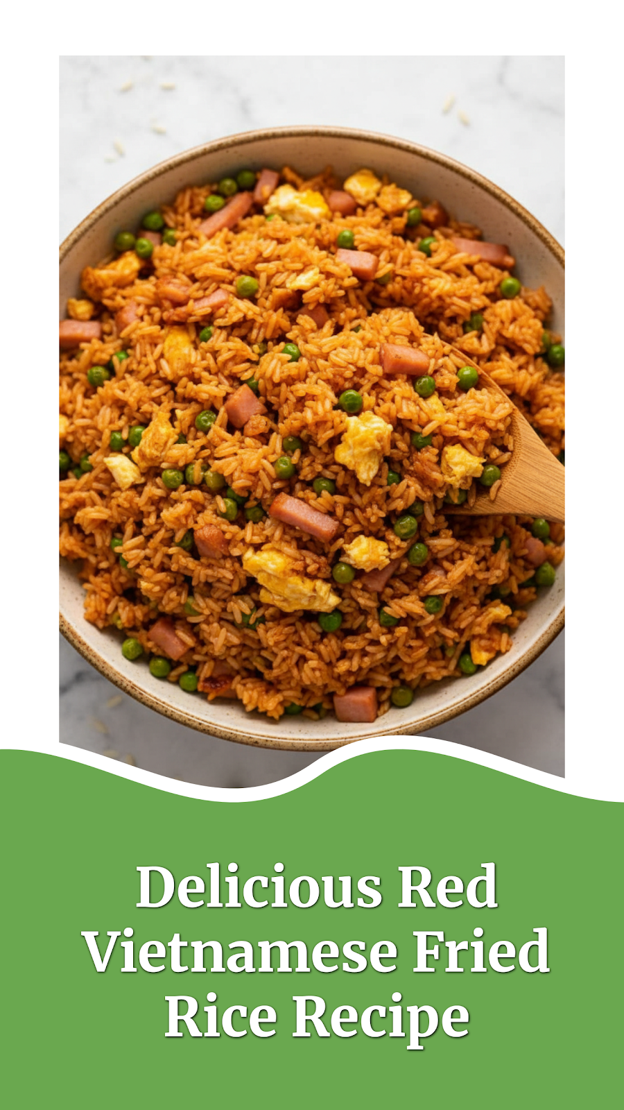 Delicious Red Vietnamese Fried Rice Recipe