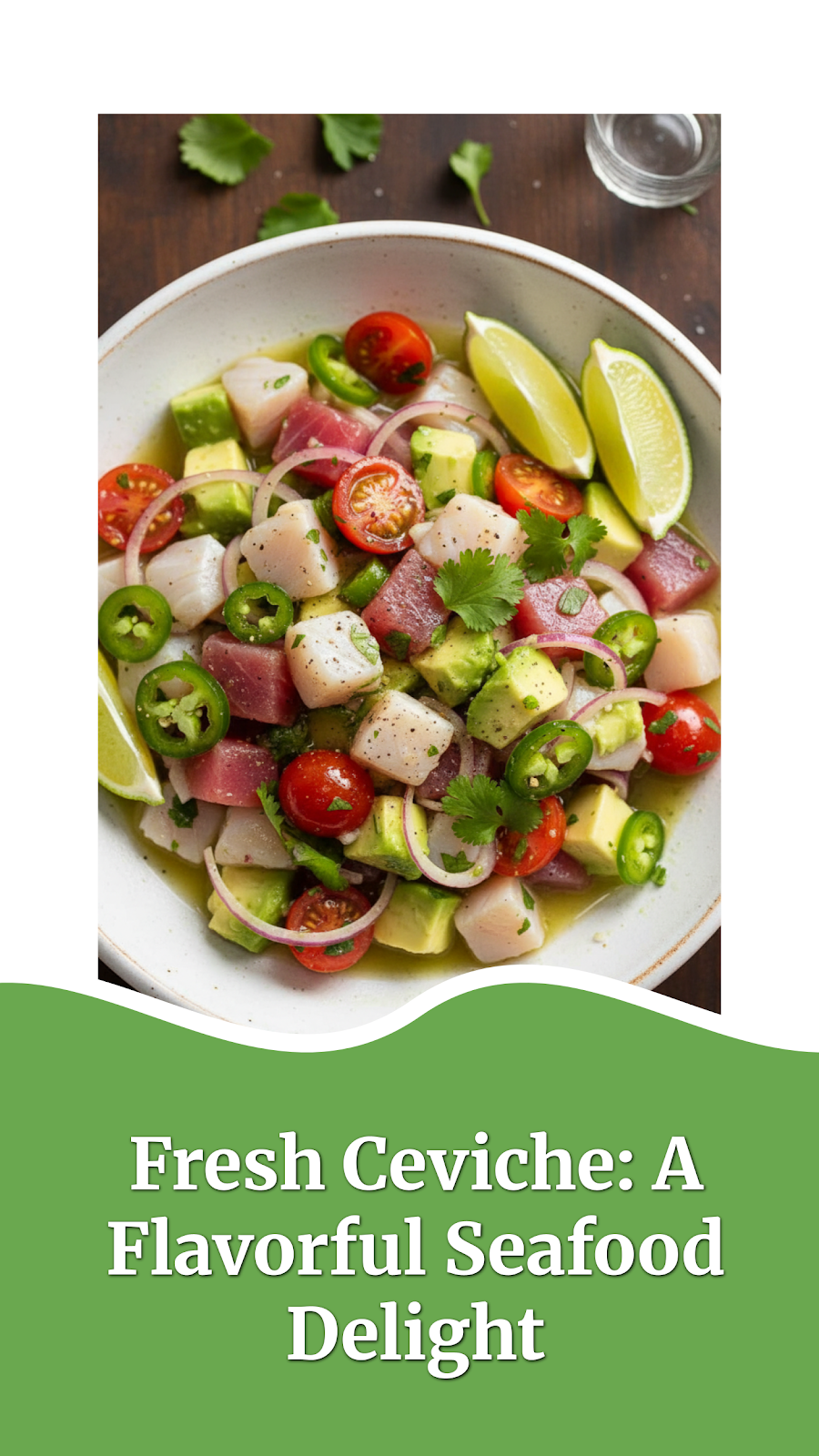 Fresh Ceviche: A Flavorful Seafood Delight