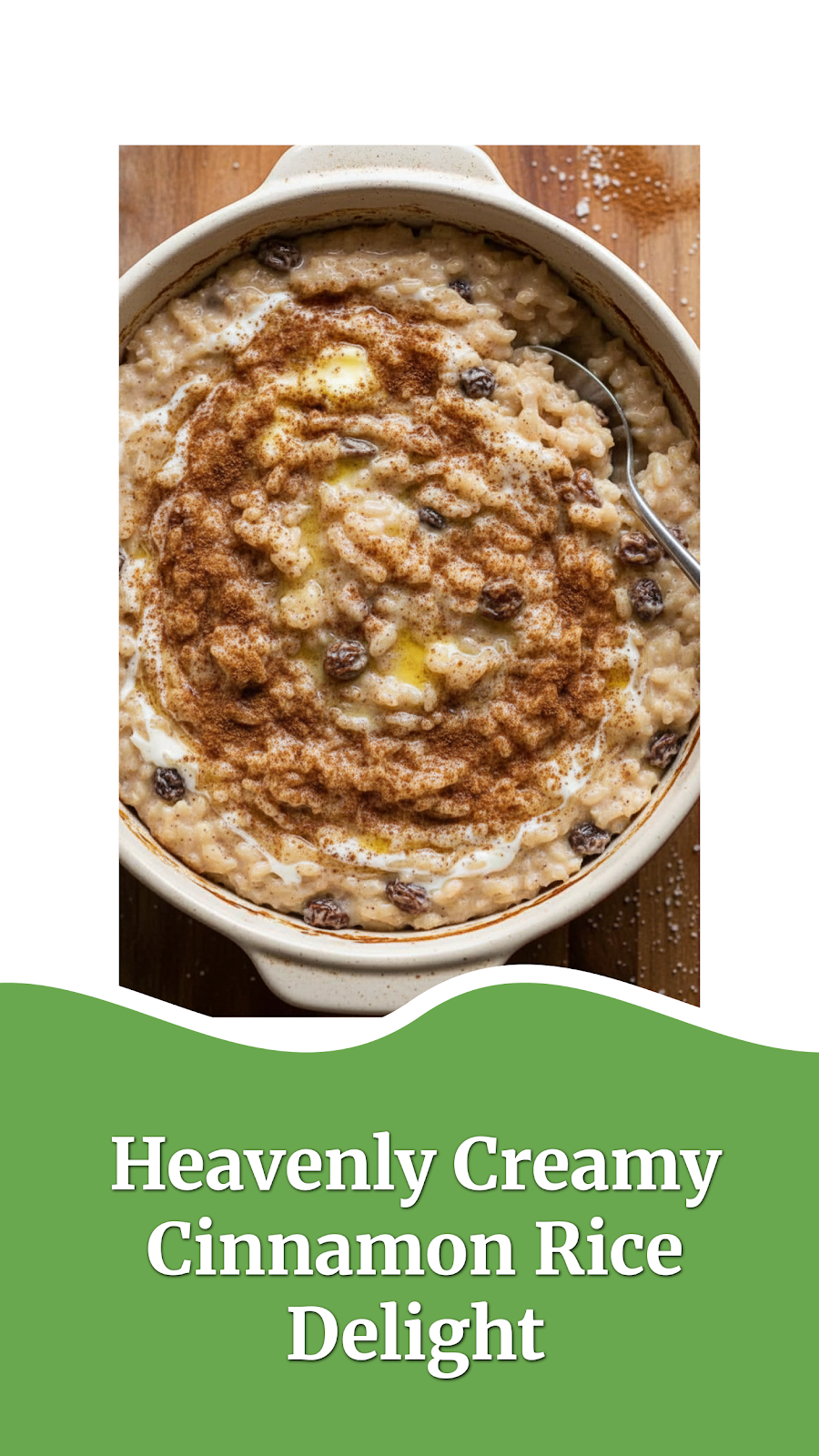 Heavenly Creamy Cinnamon Rice Delight