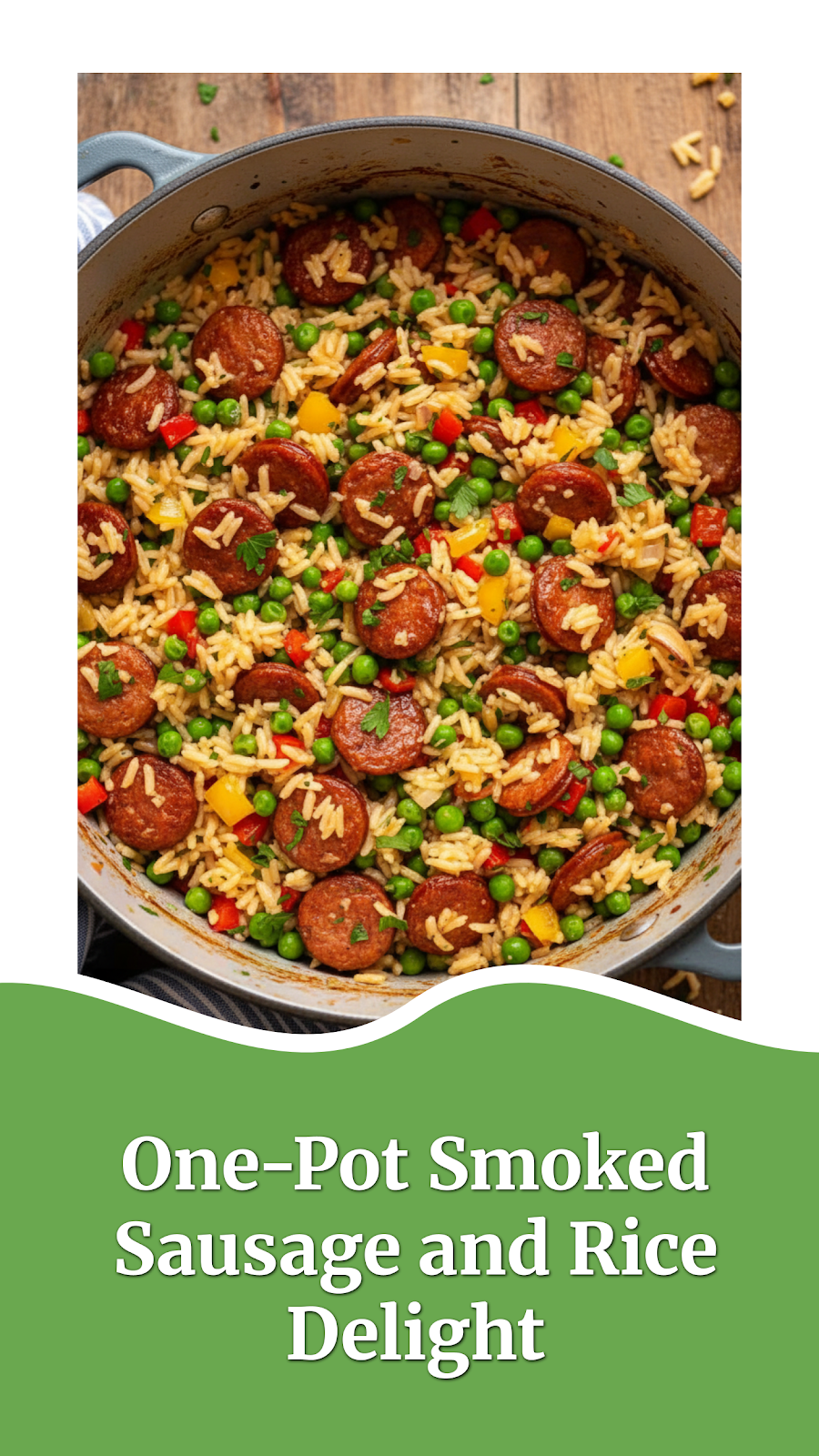 One-Pot Smoked Sausage and Rice Delight