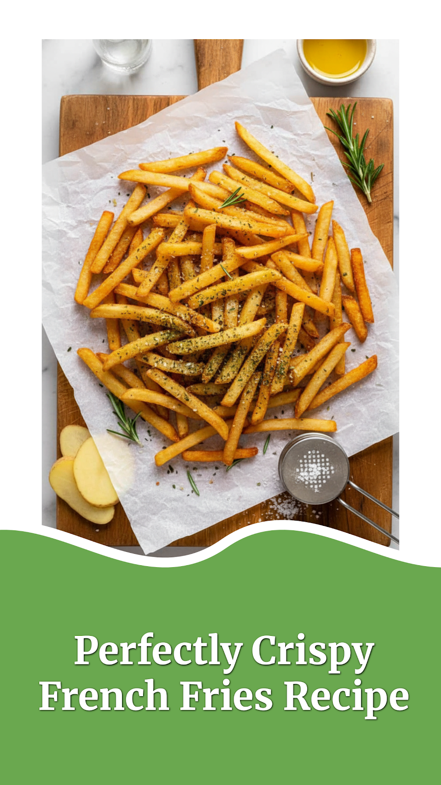 Perfectly Crispy French Fries Recipe