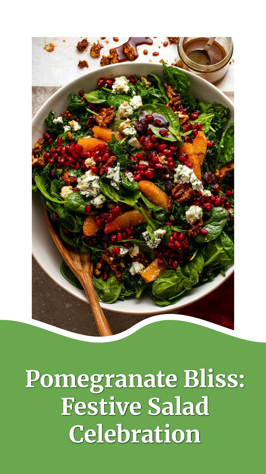 Pomegranate Bliss: Festive Salad Celebration