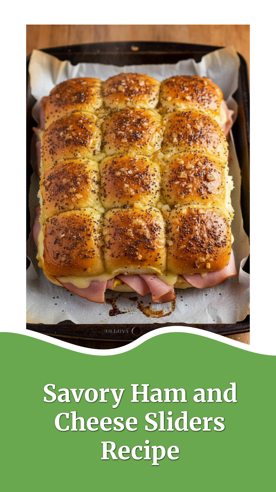 Savory Ham and Cheese Sliders Recipe
