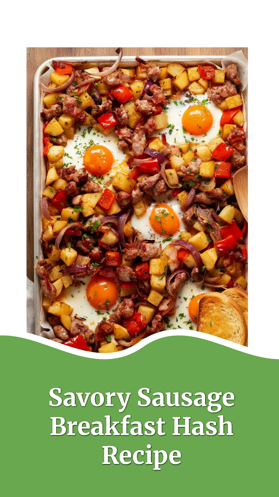 Savory Sausage Breakfast Hash Recipe