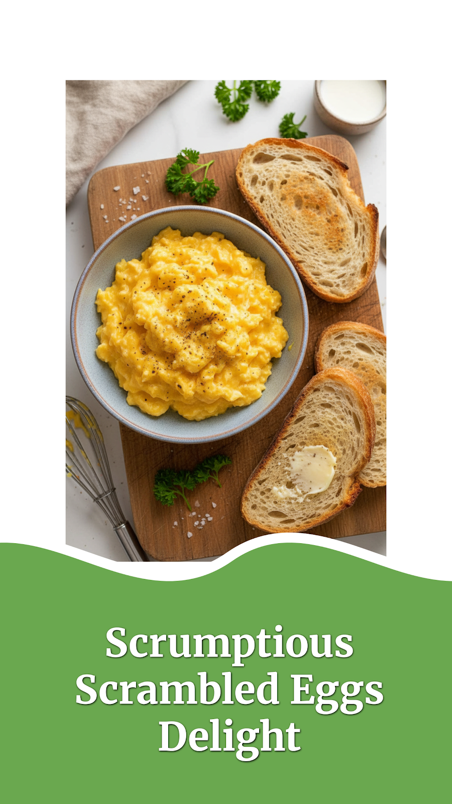 Scrumptious Scrambled Eggs Delight