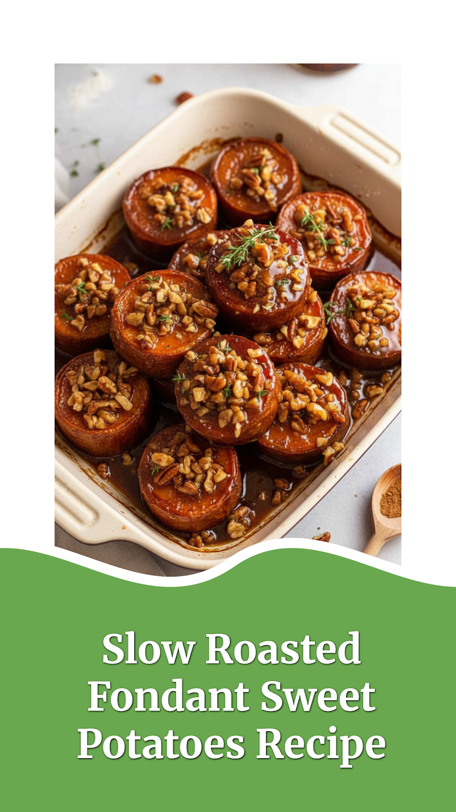 Slow Roasted Fondant Sweet Potatoes Recipe