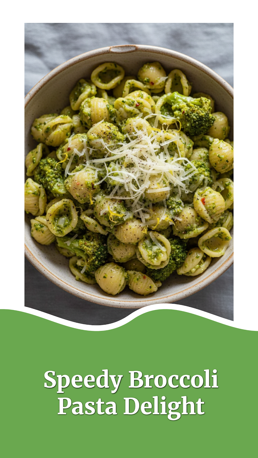 Speedy Broccoli Pasta Delight