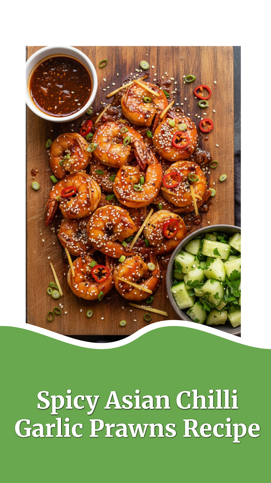 Spicy Asian Chilli Garlic Prawns Recipe