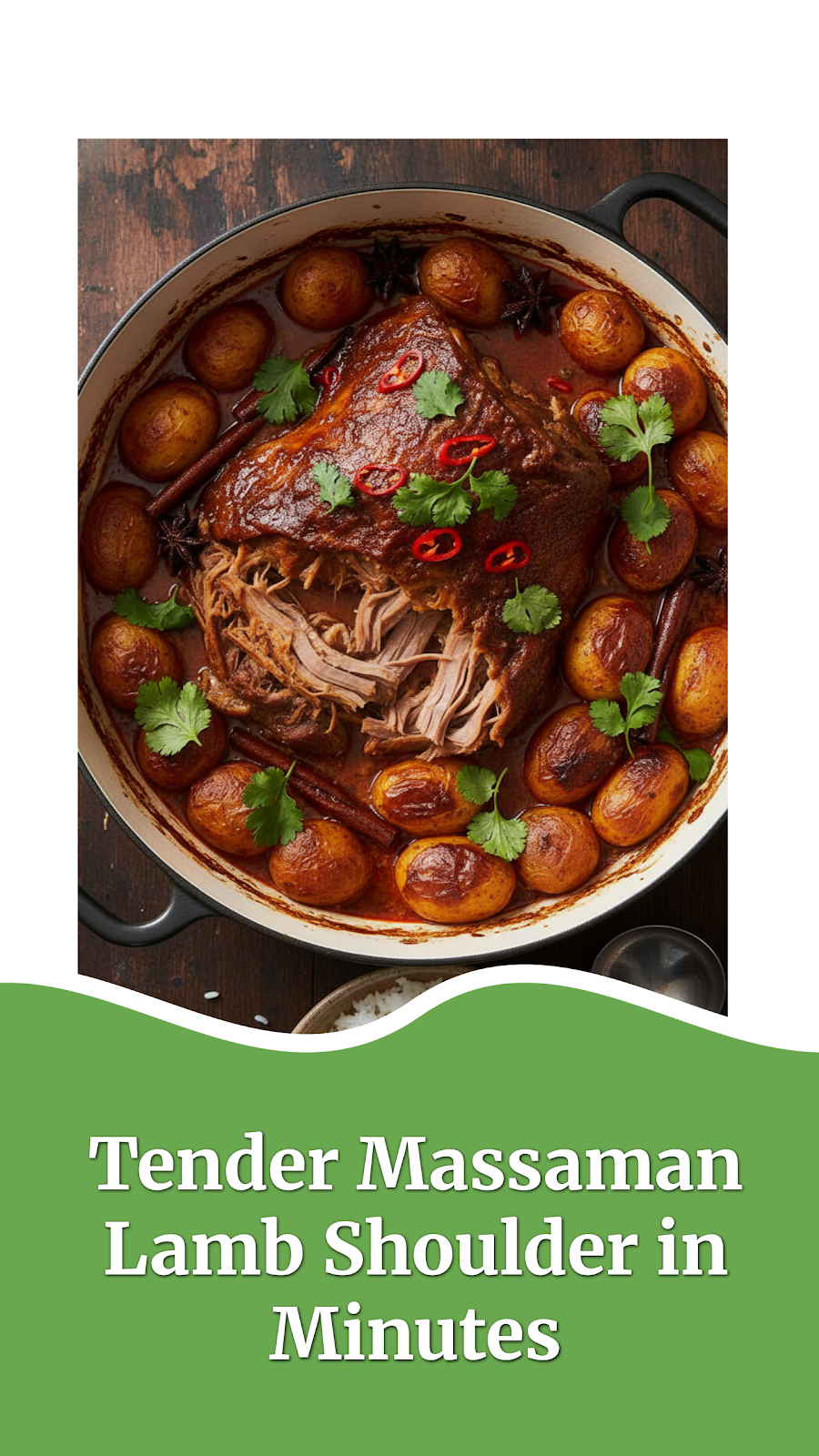 Tender Massaman Lamb Shoulder in Minutes