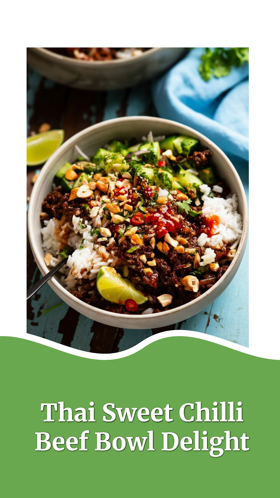 Thai Sweet Chilli Beef Bowl Delight