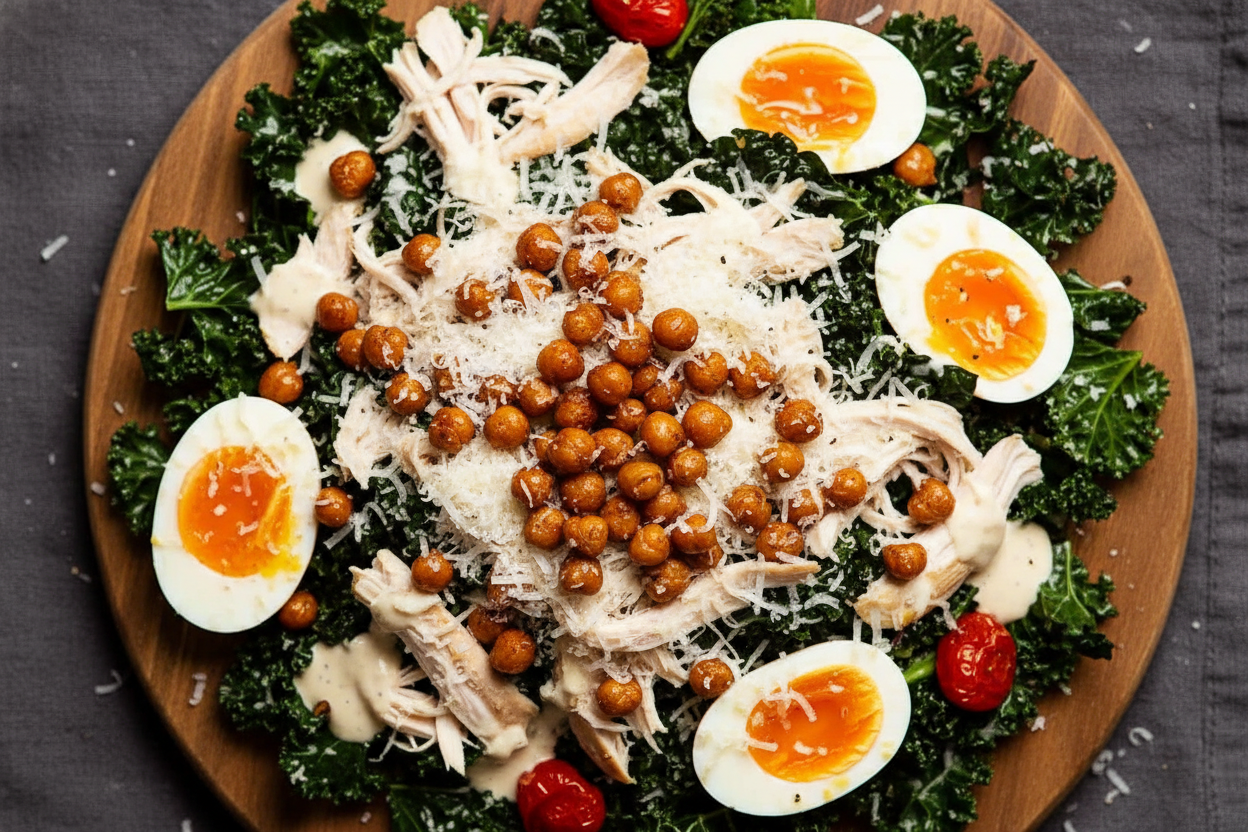 Amazing Chicken Kale Salad Recipe