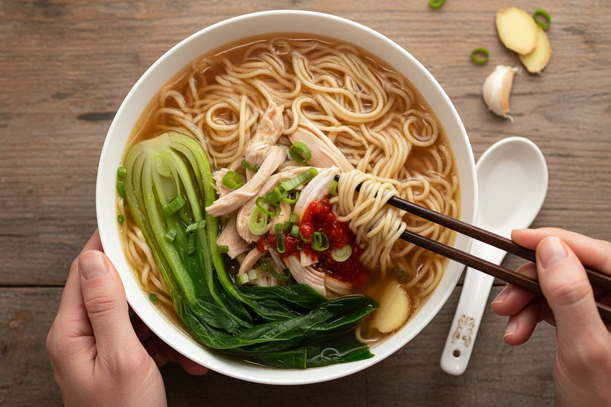Authentic Chinese Noodle Soup Delight