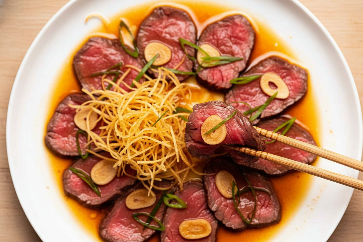 Beef Tataki: Signature Japanese Delicacy