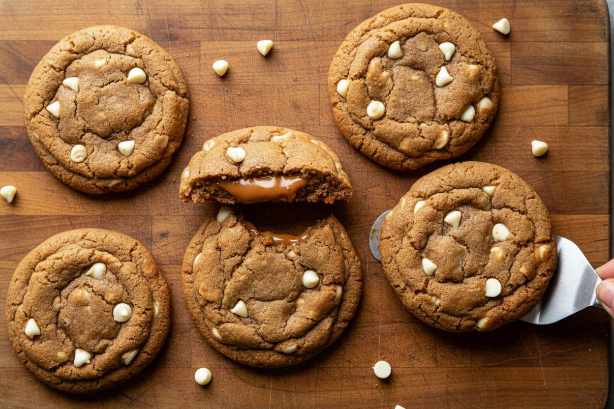Biscoff Stuffed Cookie Delight