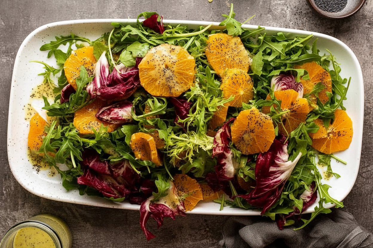 Bitter Leaf and Orange Salad Delight