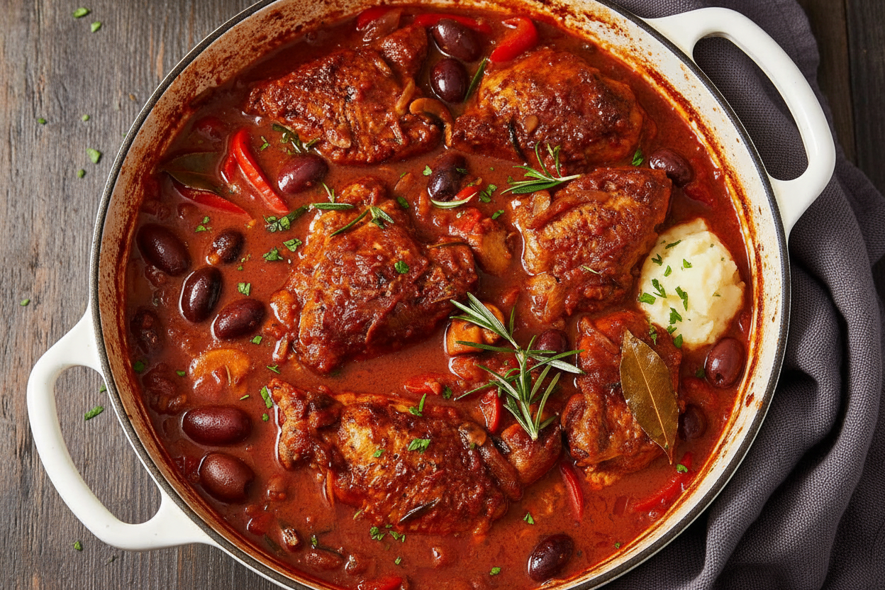 Chicken Cacciatore: Hearty Italian Chicken Stew
