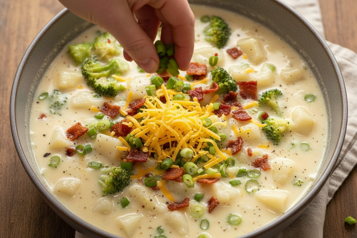 Creamy Broccoli Potato Soup Delight