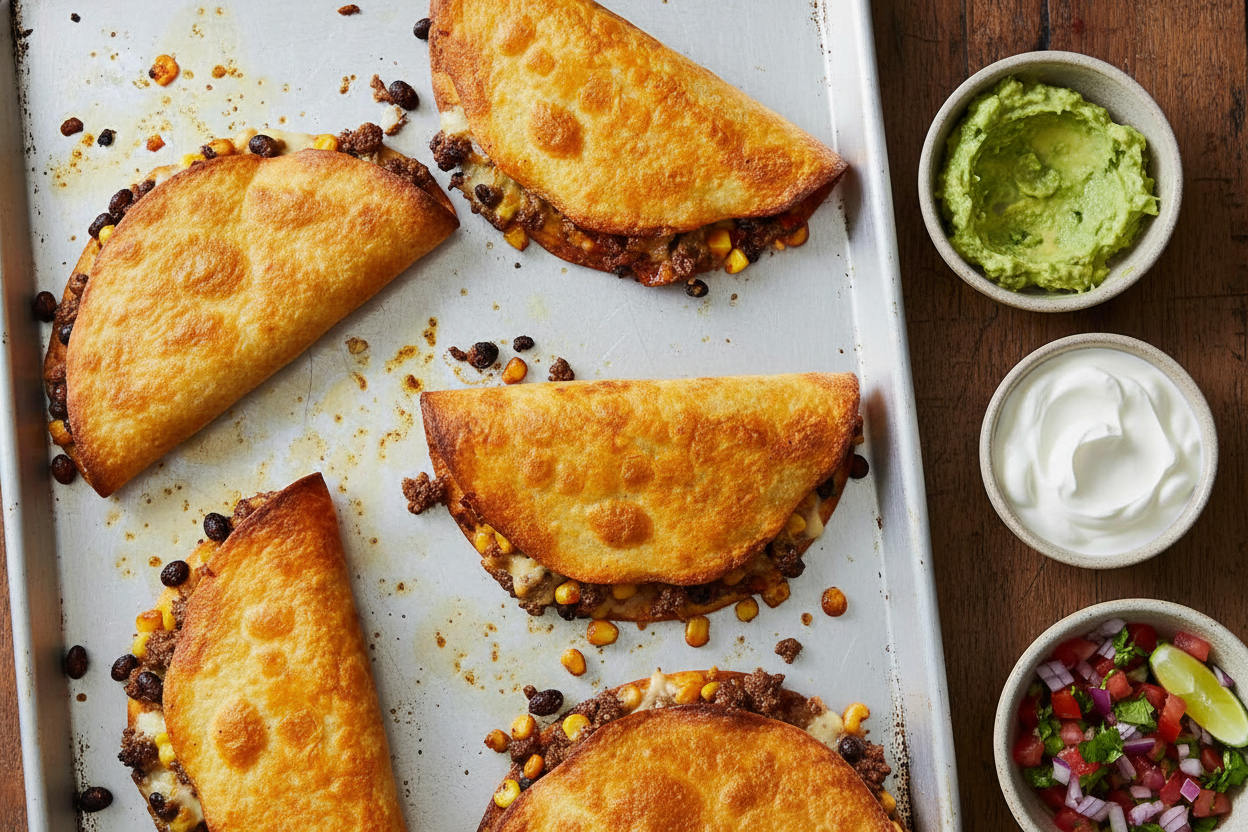 Crispy Baked Quesadillas for Quick Meals
