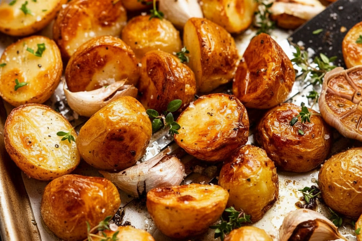 Crispy Easy Roast Potatoes Recipe
