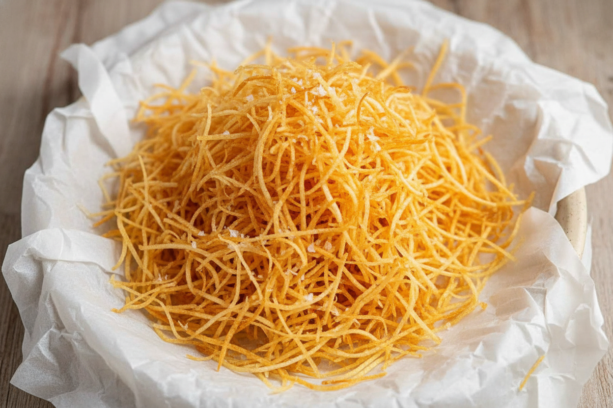 Crispy Potato Straws: Perfect Snack Delight