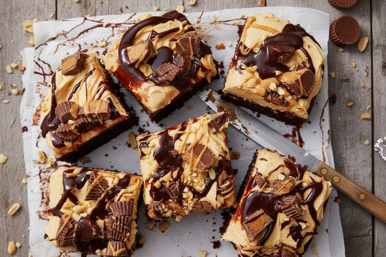 Crowd-Pleasing Chocolate Peanut Butter Cake Recipe