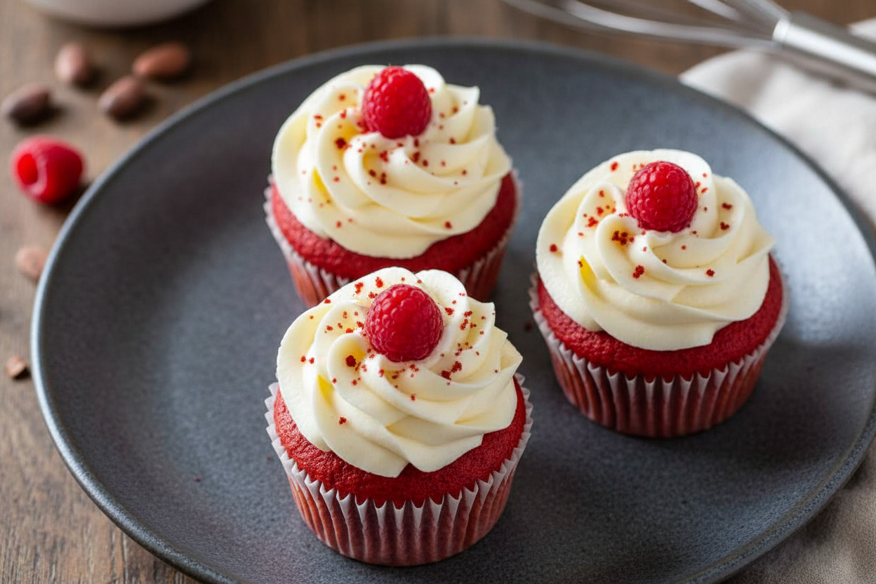 Decadent Red Velvet Cupcakes Recipe