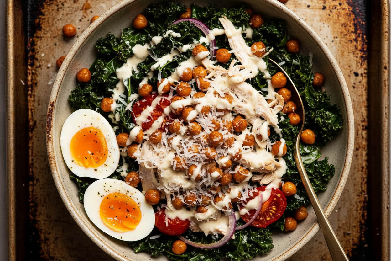 Delicious Chicken Kale Salad Recipe Adventure