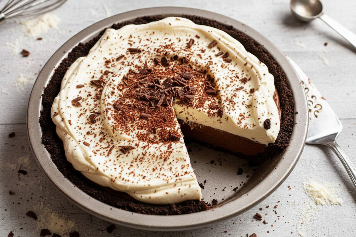 Delicious Chocolate Cream Pie Delight