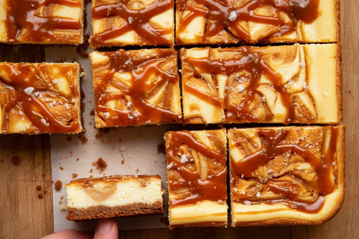 Delicious Salted Caramel Cheesecake Delight