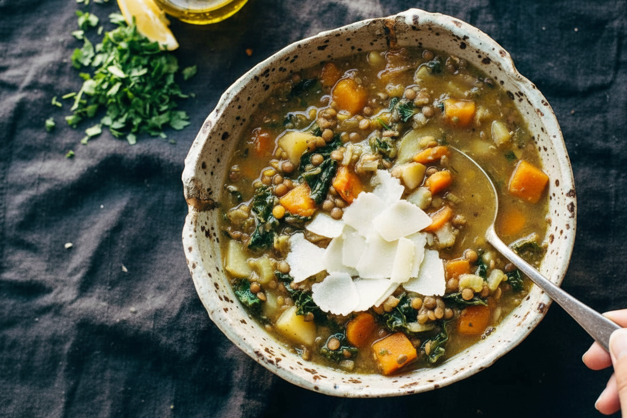 Detox Lentil Soup Recipe for Slow Cooker