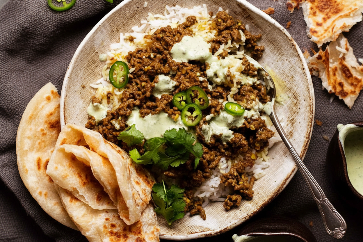 Easy Indian Beef Mince Curry Recipe