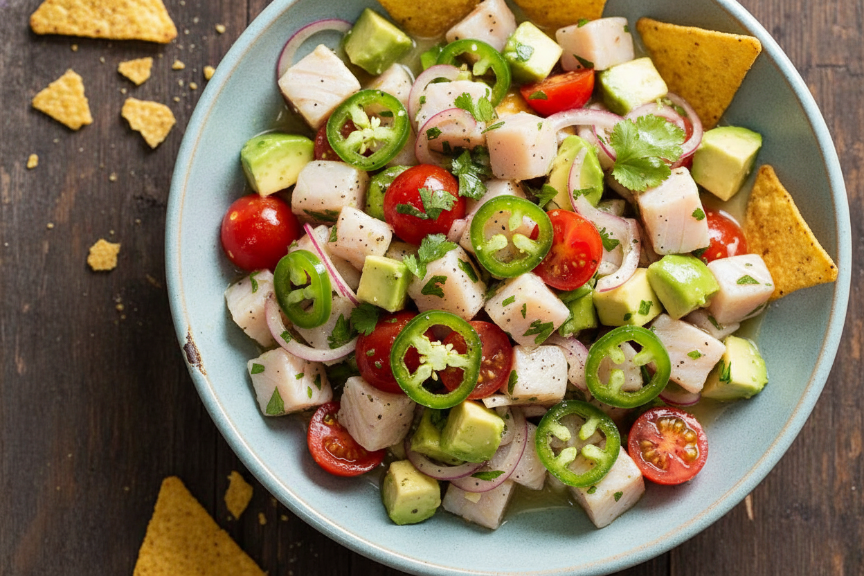Fresh Ceviche: A Flavorful Seafood Delight