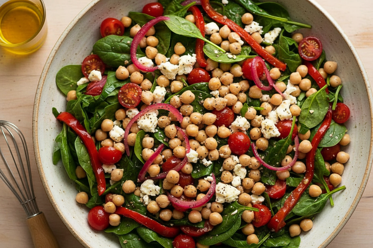 Greek Chickpea Salad Delight