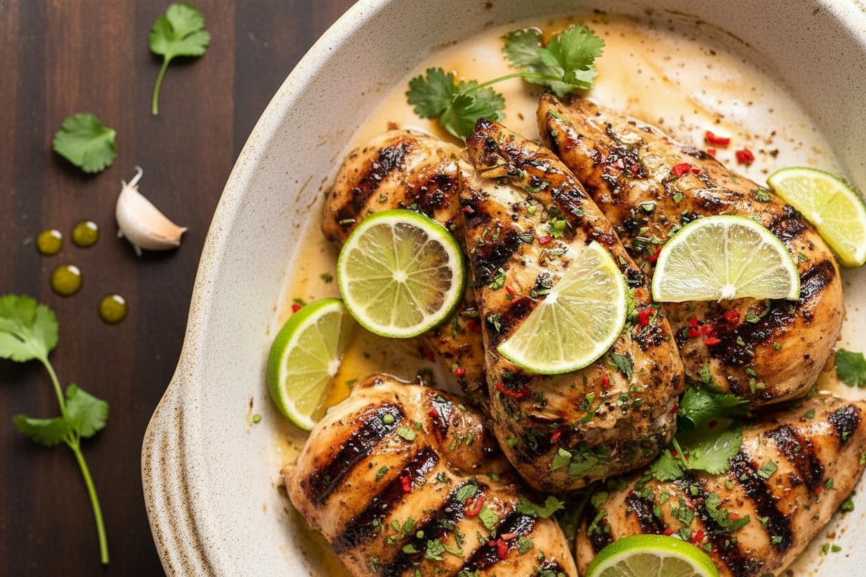 Grilled Lime Chicken Marinade for Flavorful BBQ