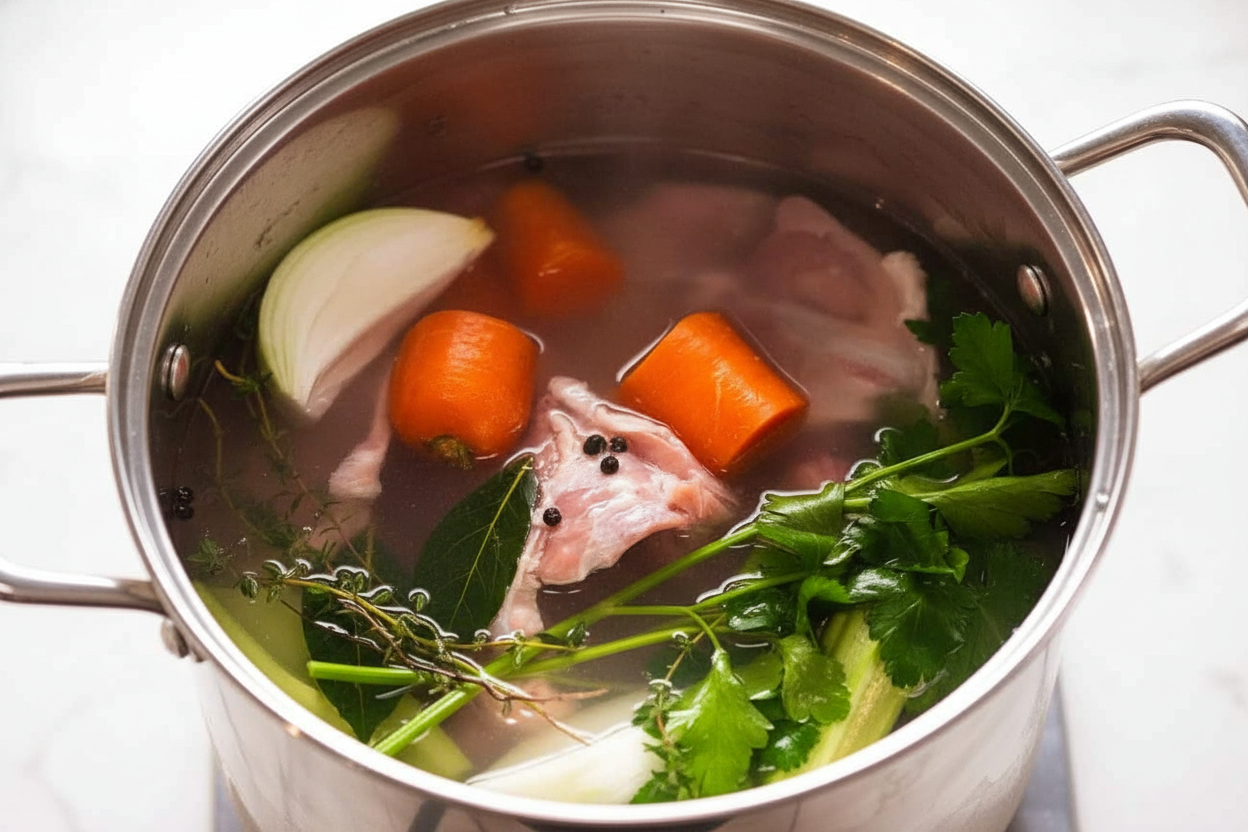 Hearty Chicken Stock for Flavorful Dishes
