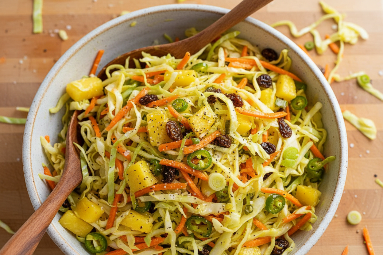 Jamaican Slaw Recipe: Flavorful Caribbean Twist