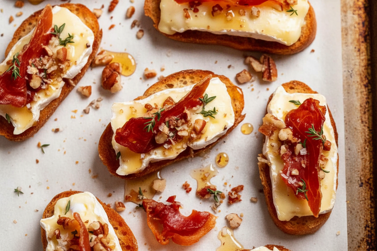 Maple Crisp Brie Bites Delight